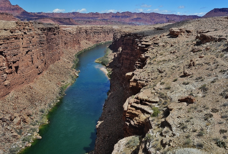 the Colorado River